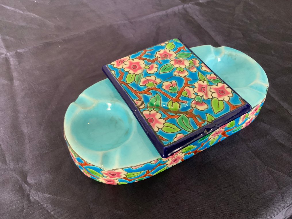 double encrier - longwy - Encrier - Céramique #3.2