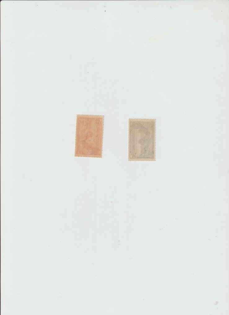 法国 1928/1938 - 萨莫色雷斯胜利女神像  著名人物 - Yvert&Tellier #1.0