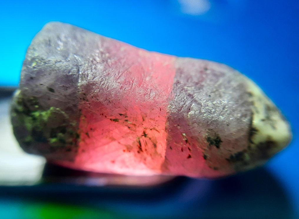 30,4 karátos „RARE” Kezeletlen Természetes Rózsa Zafír - Durva- 6.08 g #1.0