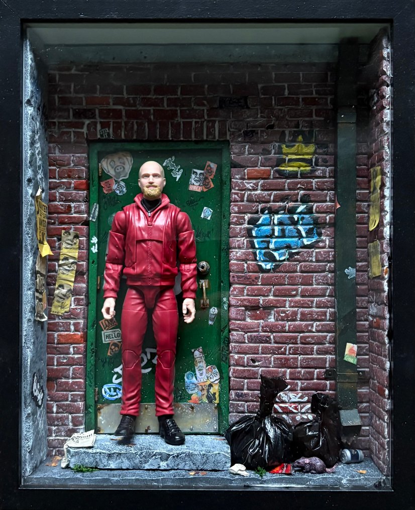 Sergiusz Kurczuk - NYC Idustrial Diorama 1:12 Shadowbox #2.1