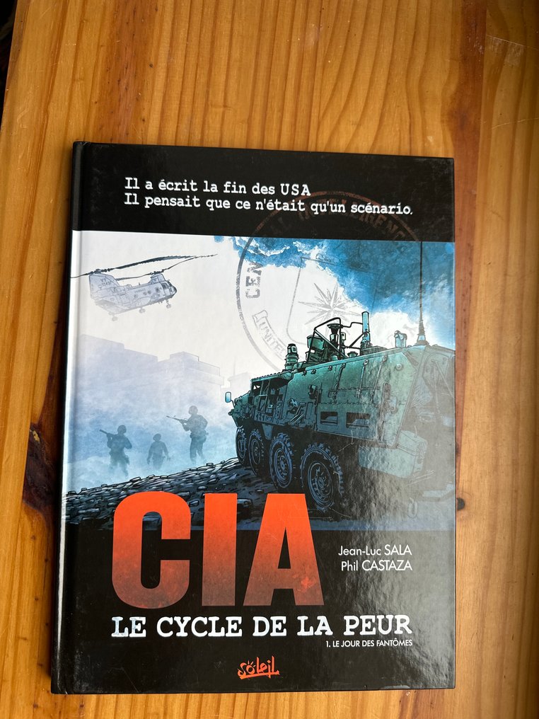CIA, le cycle de la peur T1 + T3 + 2x dédicace - 2x C - 2 Album - Πρώτη έκδοση - 2010/2012 #1.0