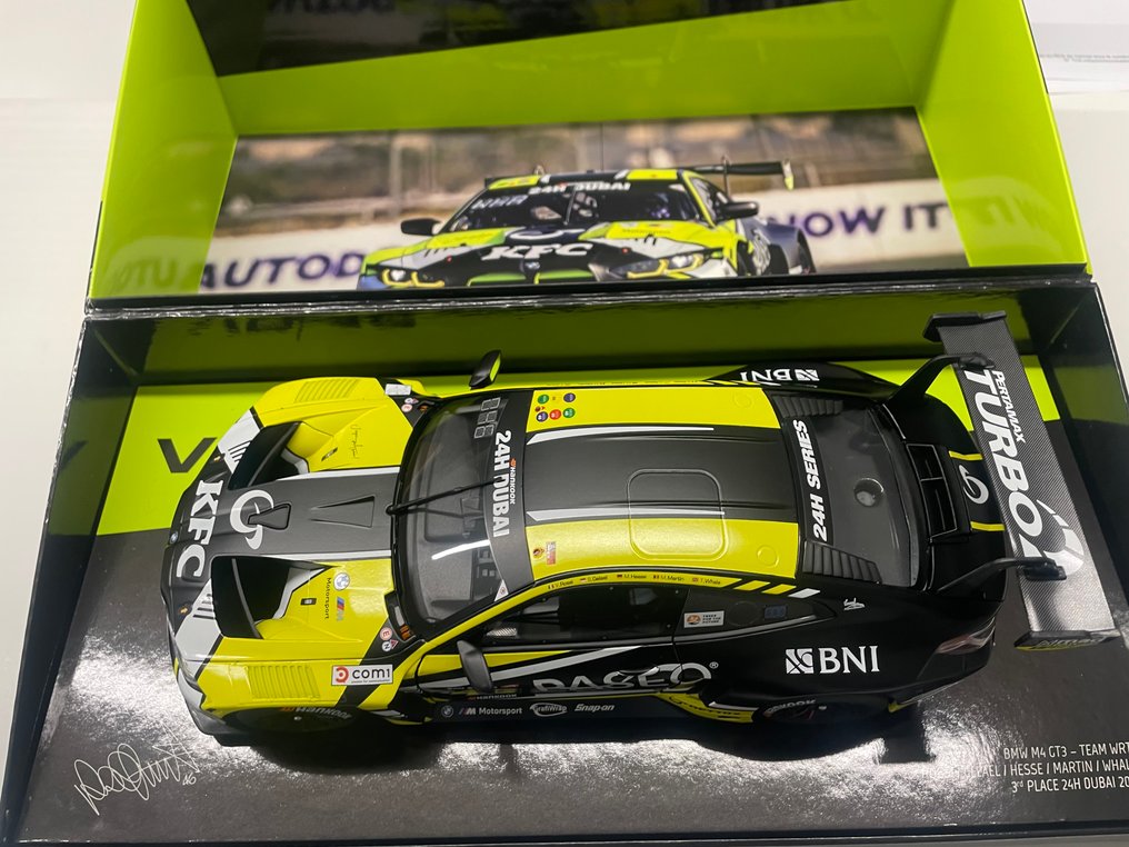 MiniChamps 1:18 - Model car - BMW M4 GT3 Team WRT VR46 #4.3