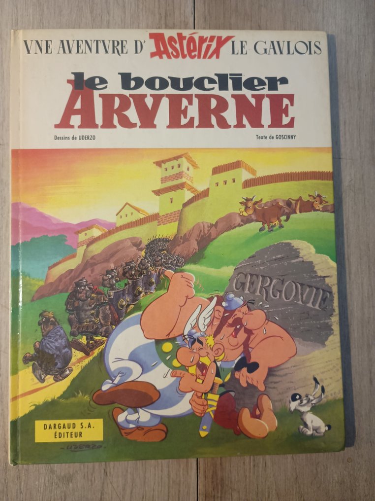 Asterix T11 - Le Bouclier arverne - C - 1 Album - Første udgave - 1968 #1.0