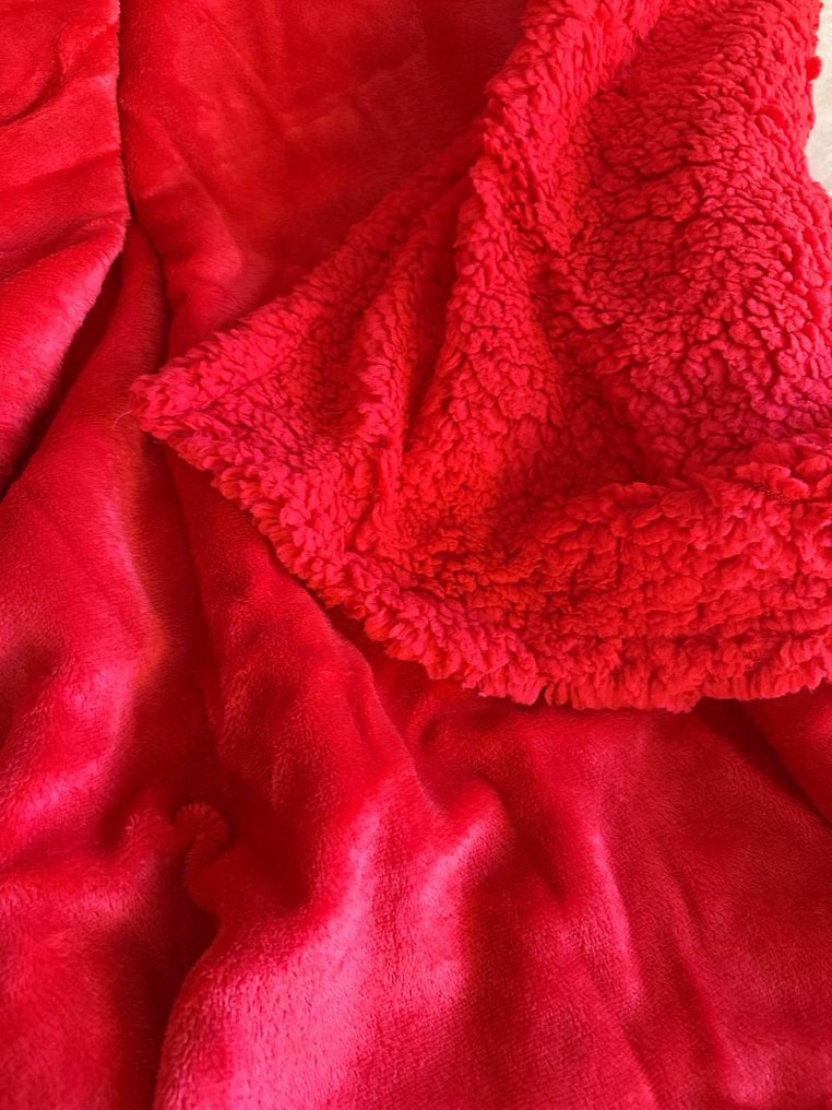 renato balestra - Meleg és puha karácsonyi pléd tartán táskával. - Takaró - 2.2 m - 1.78 m #2.1