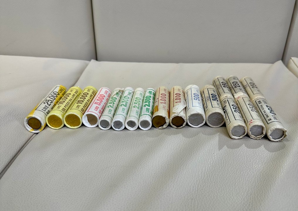 義大利. 18 rotolini in Lire  (沒有保留價) #1.0