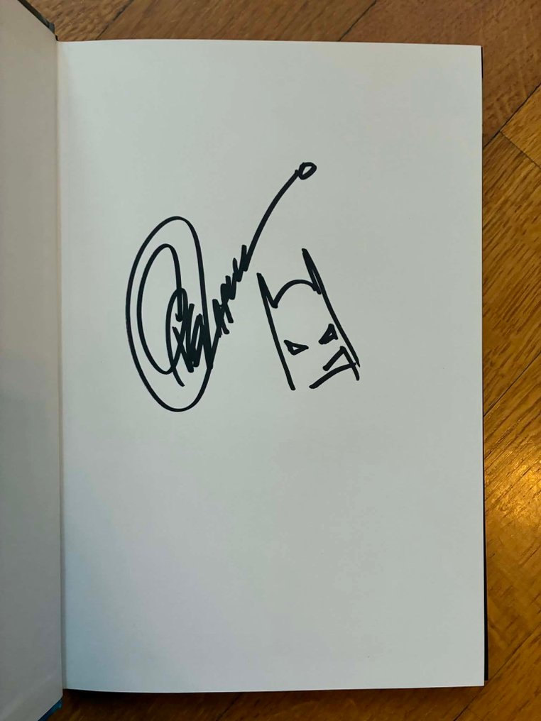 Batman - Greg Capullo - 1 Signed volume with doodle + signed print - First edition #1.0