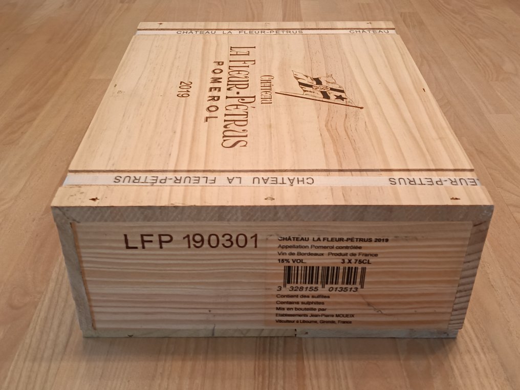 2019 Chateau La Fleur-Pétrus - Πομερόλ - 3 Bottles (0.75L) #1.0