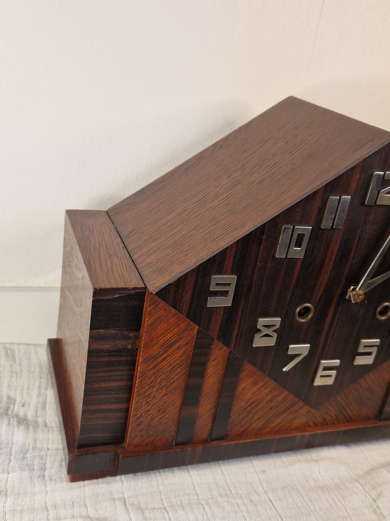 阿姆斯特丹校鐘 - Junghans -   木, 黃銅 - 1920-1930 #3.2