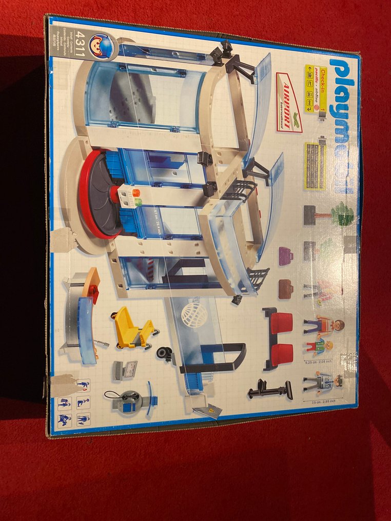 魔比玩具 - 玩具人偶 - Playmobil luchthaven en cargo set  (6) - 塑料 #3.2