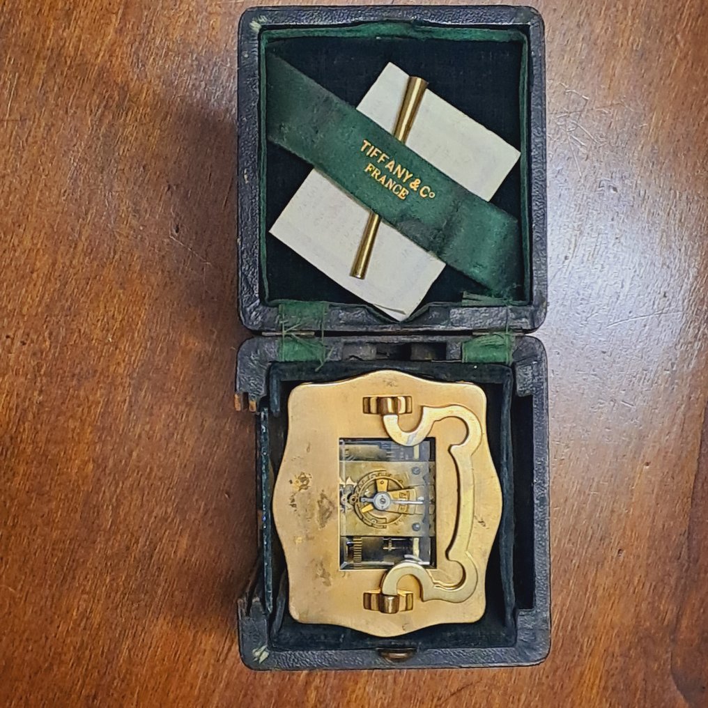 Reiseuhr, Wecker - Tiffany & Co. - Messing - 1910-1920 #3.2