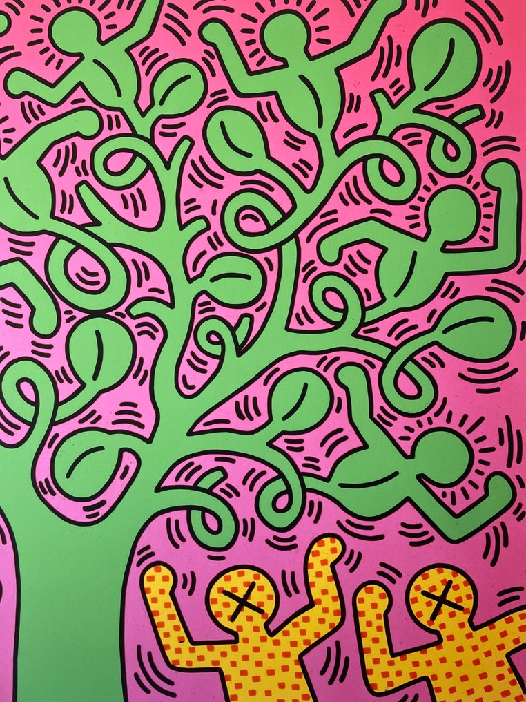 Keith Haring - Untitled (Tree of Life) - Artestar licensed print #4.3