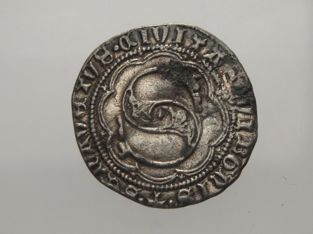 意大利,锡耶纳 Grosso da 5 Soldi e 6 Denari Repubblica (1404-1555) #1.0