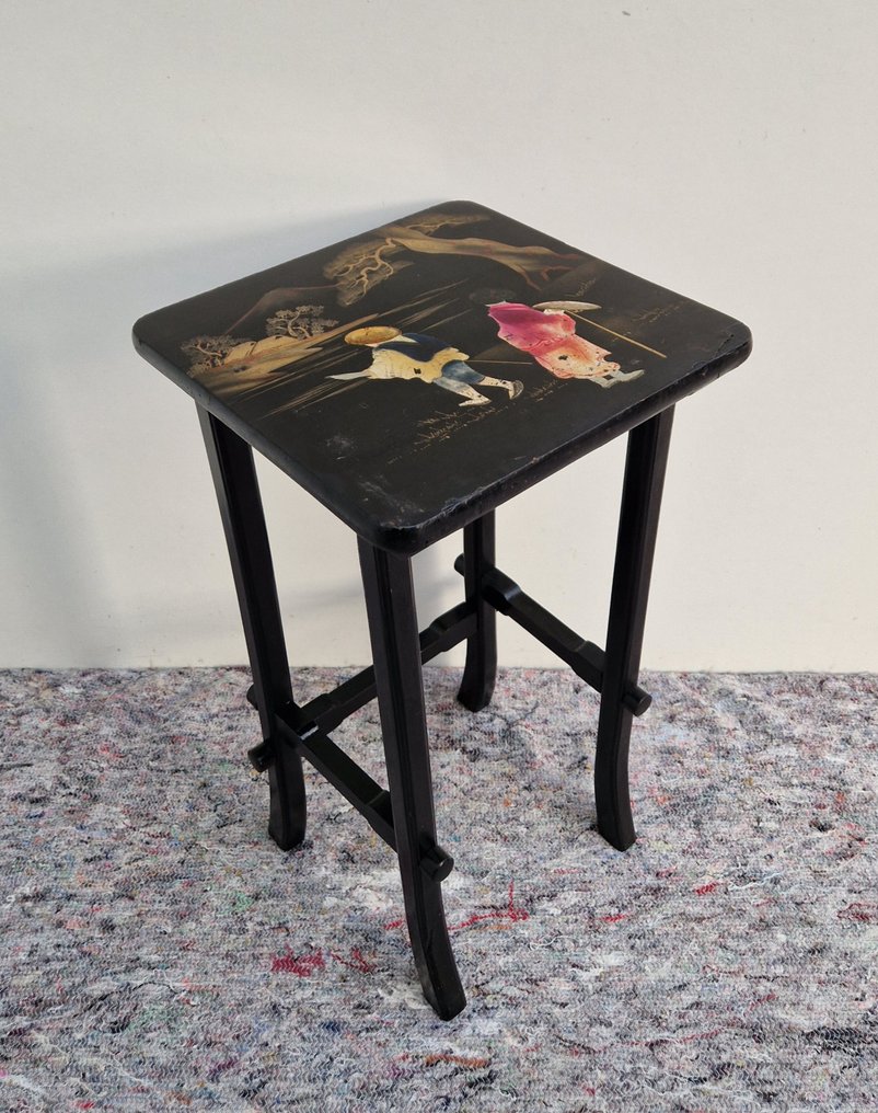 Chinoiserie Gigognes - Tables gigognes (3) - Bois, Lak - Apart Set & Coloré #4.3