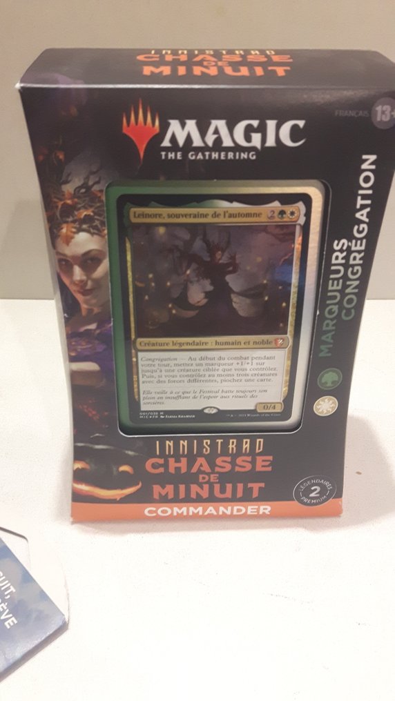 Wizards of The Coast - 3 Booster pack - Magic: The Gathering - Lot Magic The Gathering - Aetherdrift, Bloomburrow Kit de démarrage, Innistrad Chasse de Minuit #3.2