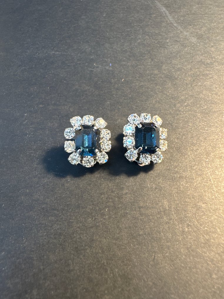 χωρίς τιμή ασφαλείας - Dior - Σκουλαρίκια Μέταλλο - Συνθετικός πολύτιμος λίθος #1.0