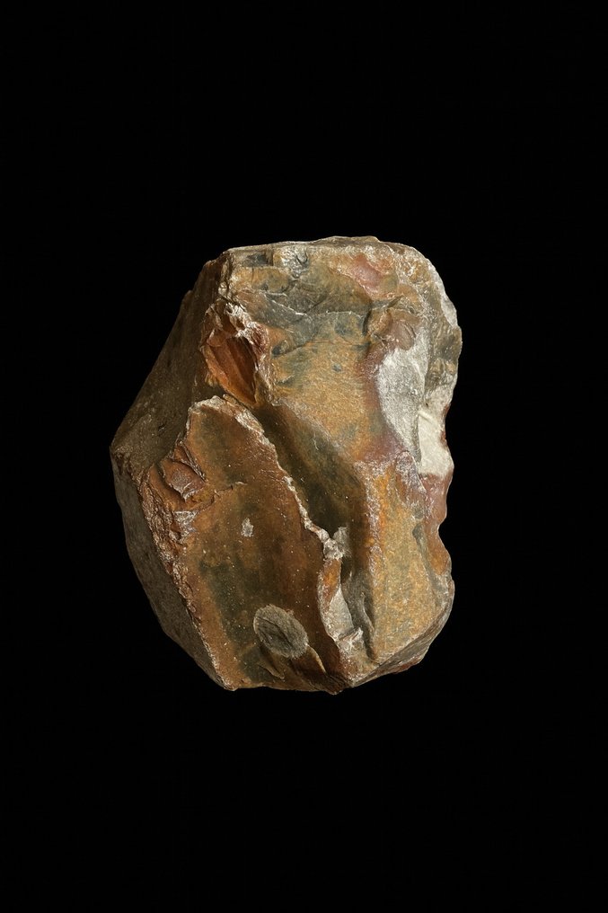 Παλαιολιθική Ίασπις, Σίδερο Τεράστιο εργαλείο από την Παλαιολιθική εποχή για θραύση οστών / σφυρί - 10 cm  (χωρίς τιμή ασφαλείας) #1.0