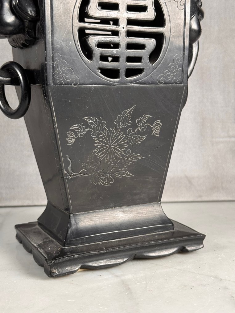 花瓶 - 硬石 - 中国 #4.3