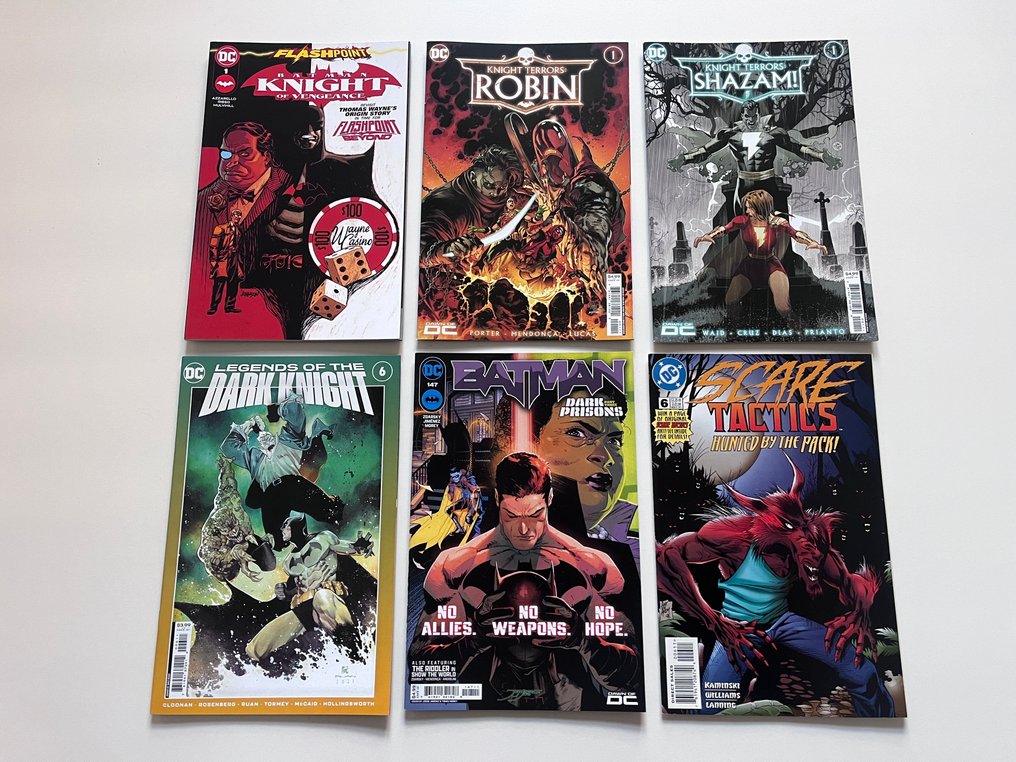 Various Series - 63 different comics from publisher DC, including several #1's and Key Issues - 63 Comic collection - EO - 1982/2024 #1.0