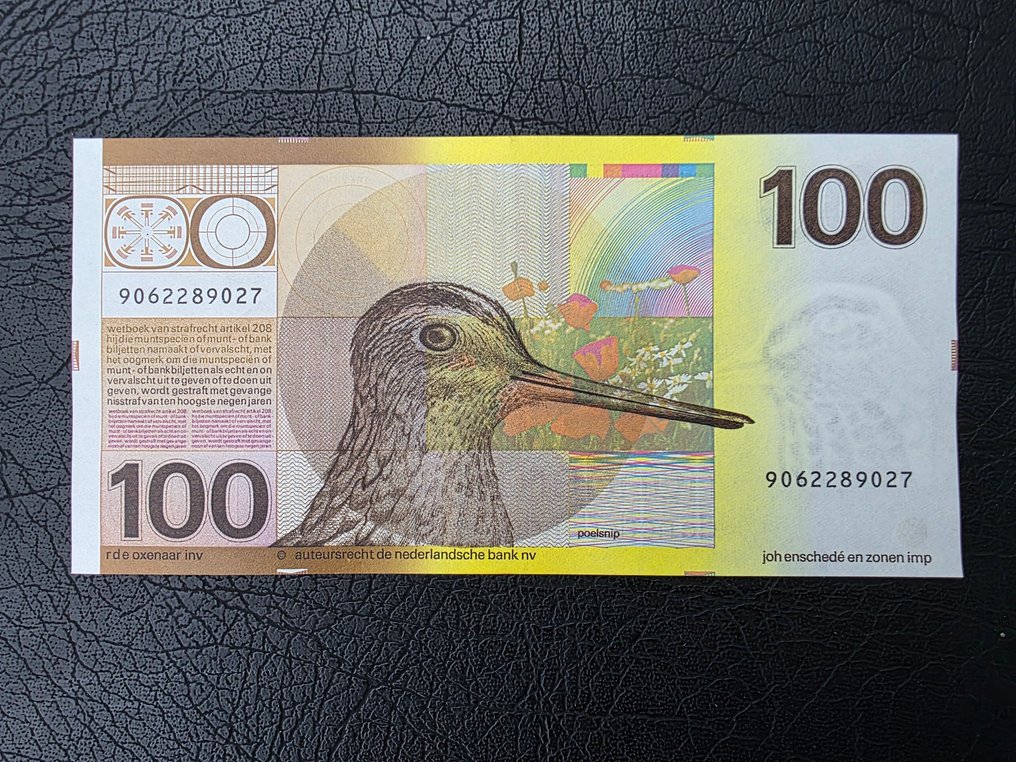 Netherlands. - 100 Gulden 1977 - Pick 97 (No reserve price) #1.0