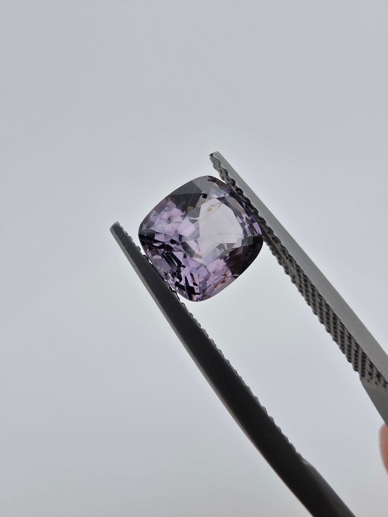 没有保留价 紫色, 粉色, 灰色 尖晶石  - 2.18 ct - 安特卫普宝石检测实验室（ALGT） #4.3