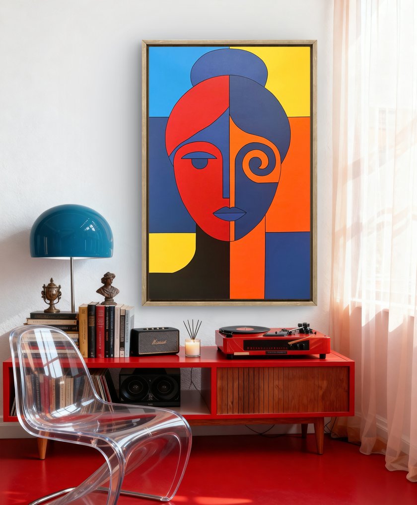 Marcel Mendez - Fragmented Face #4 -XL- (No Reserve) #3.2