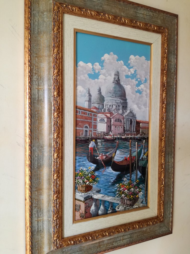 Ernesto Rispoli (1948) - Gondolieri di Venezia #2.1