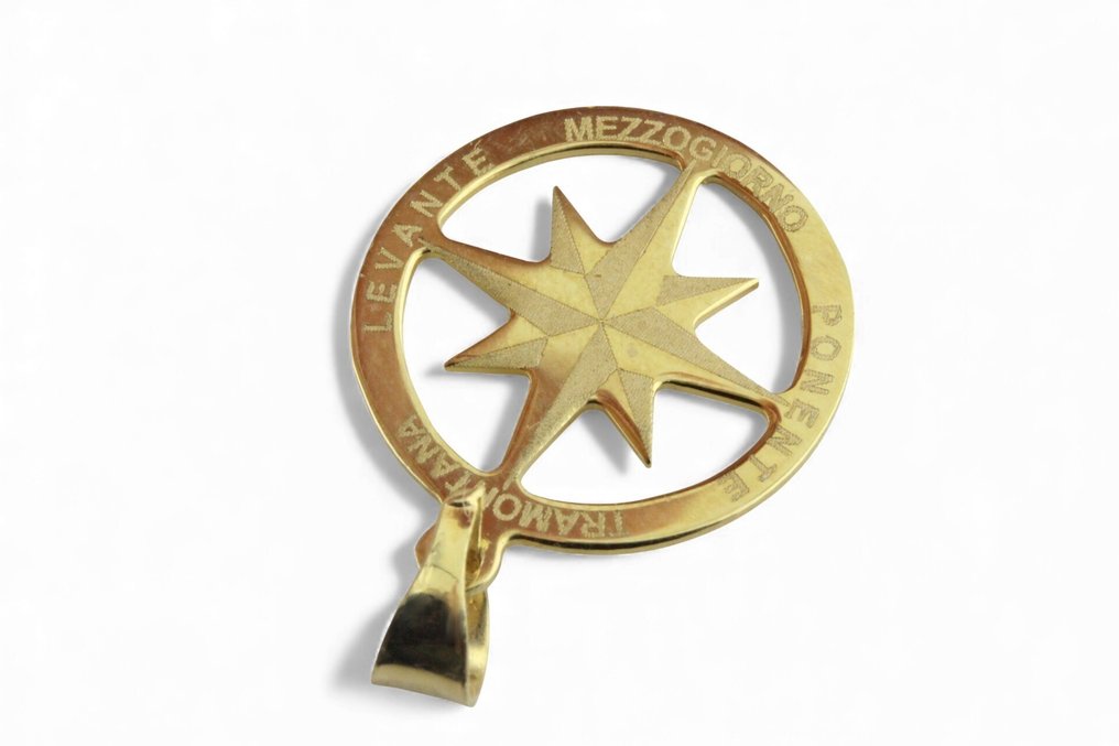 Nincs minimálár - Függő - 18 kt. Sárga arany #3.2