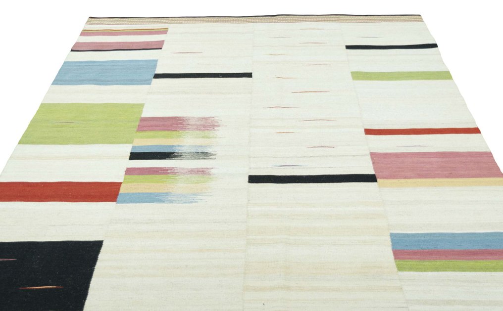 Χειροποίητο σχεδιαστικό Kelim - Αφγανική ύφανση - Κιλίμι - 278 cm - 201 cm #2.1