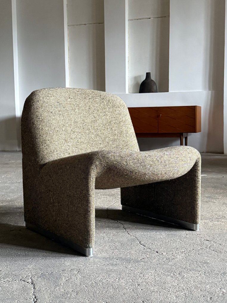 Anonima Castelli - Giancarlo Piretti - 扶手椅 - Alky - 鋁, 紡織品 #2.1