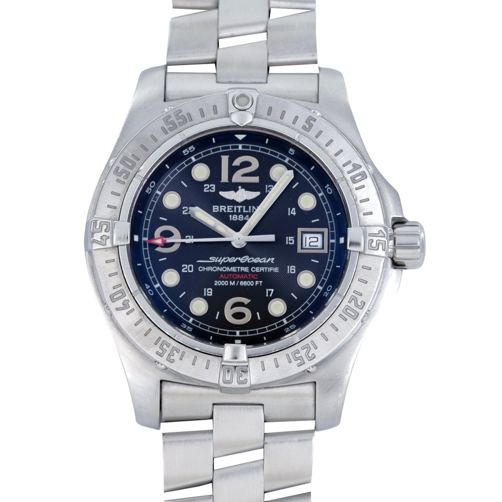 Breitling - SuperOcean 2000m/6600ft - Zonder minimumprijs - A17390 - Heren - 2000-2010 #1.0