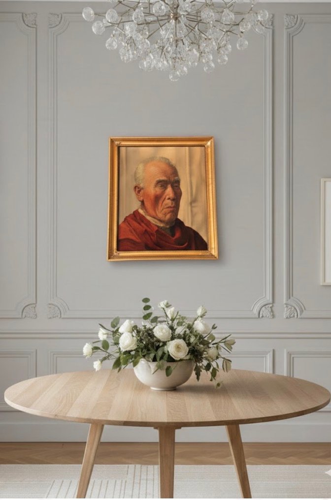 Bruno Lauterbach (Wien 1886-1953) - Porträt eines alten Mannes #3.2