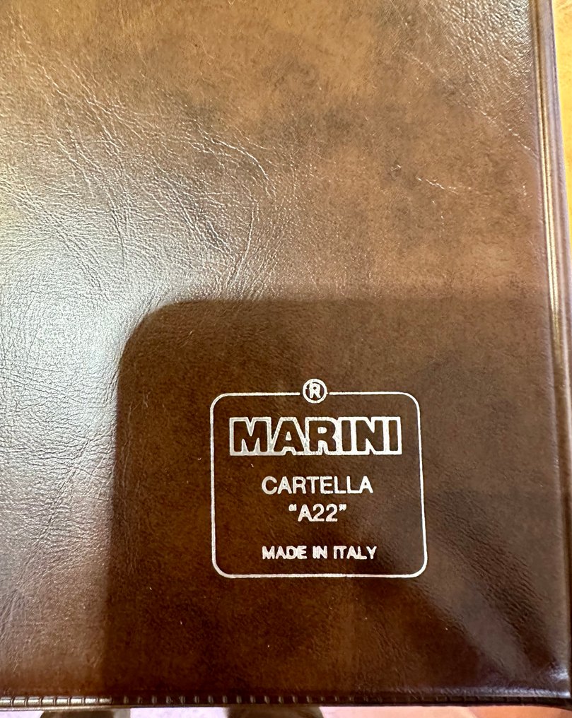 意大利、圣马力诺、梵蒂冈城  - 9个Marini A22文件夹，状况极佳 #3.2
