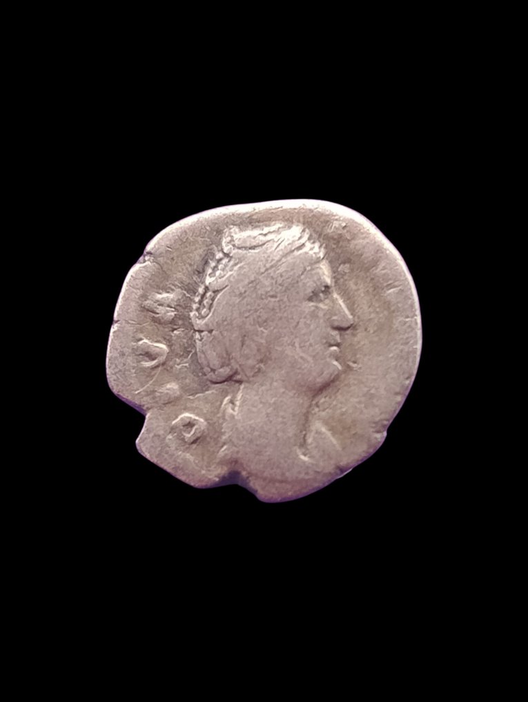 Romarriket. Faustina I († AD 140/1). Denarius Rome  (Ingen mindstepris) #1.0