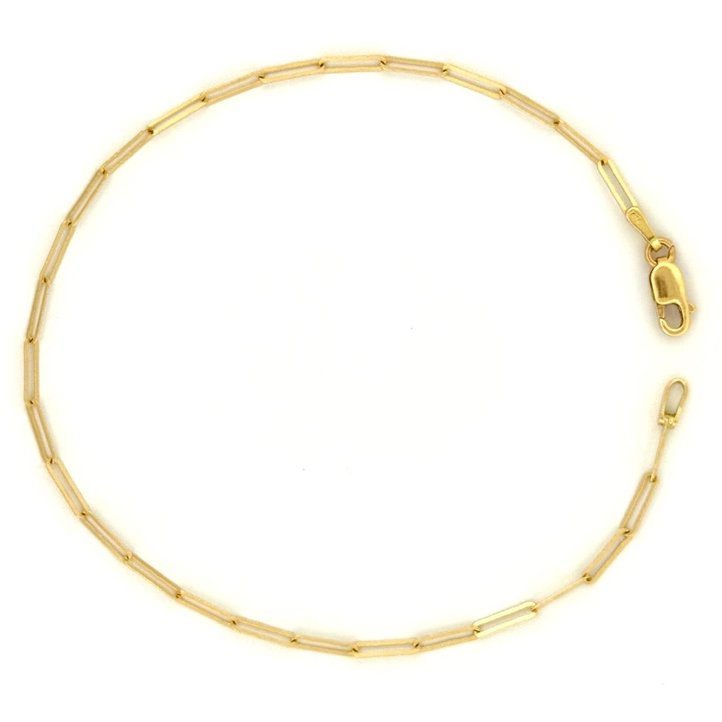 χωρίς τιμή ασφαλείας - Handmade - Βραχιόλι - 1.6 g - 18 καράτια Κίτρινο χρυσό #3.2