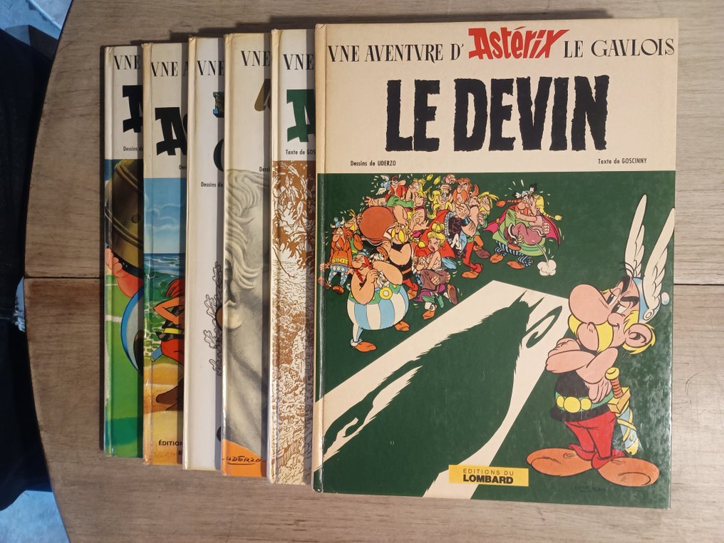 Asterix - 6x C - EO/Ré - 6 Album - 1967/1973 #1.0