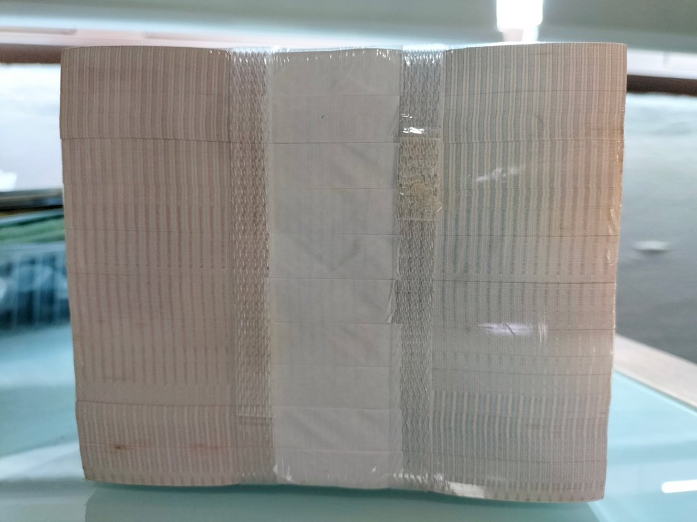 Κίνα. - 1000 x 5 Jiao 1980 - Pick 881 - original brick #3.2