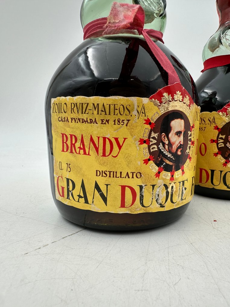 Gran Duque d'Alba - Solera 80 Años & Viejo - b. 1970s - 75cl - 2 bottles #3.2