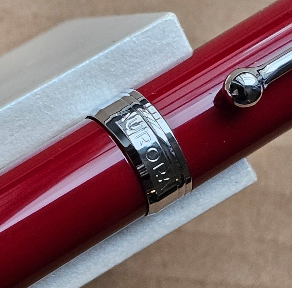 Aurora - Aurora Talentum Big Résine précieuse et attributs chromés - Esferográfica #3.2