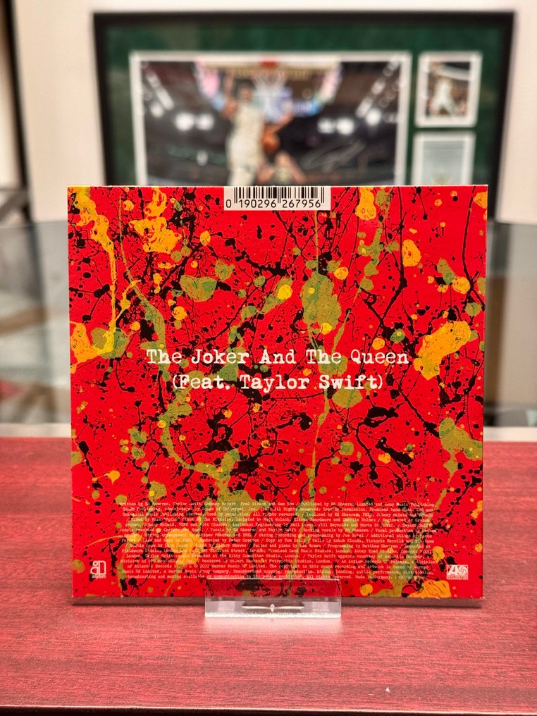 Ed Sheeran - Signed single 'The Joker And The Queen' / JSA COA / - 2021 #3.2