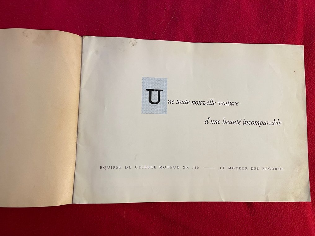 Jaguar MK VII - Διαφημιστικό φυλλάδιο - 1950 #1.0