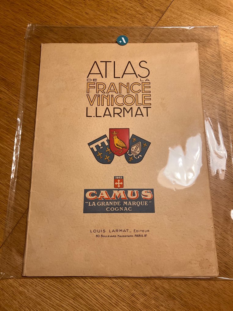 L. Larmat - Atlas de la france vinicole - 1947 #1.0