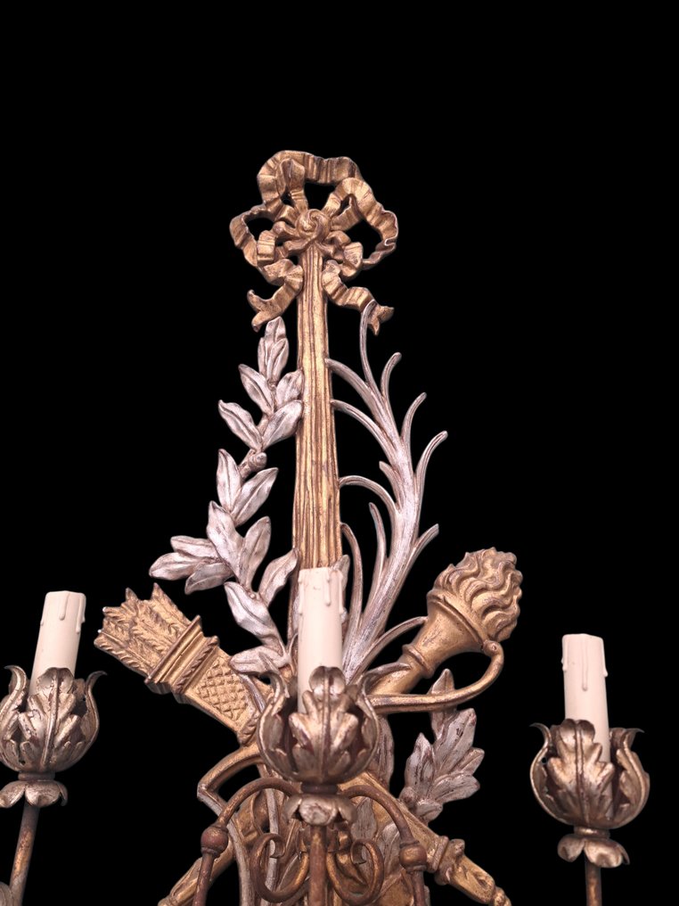 壁式燭台 (2) - 木 #3.2