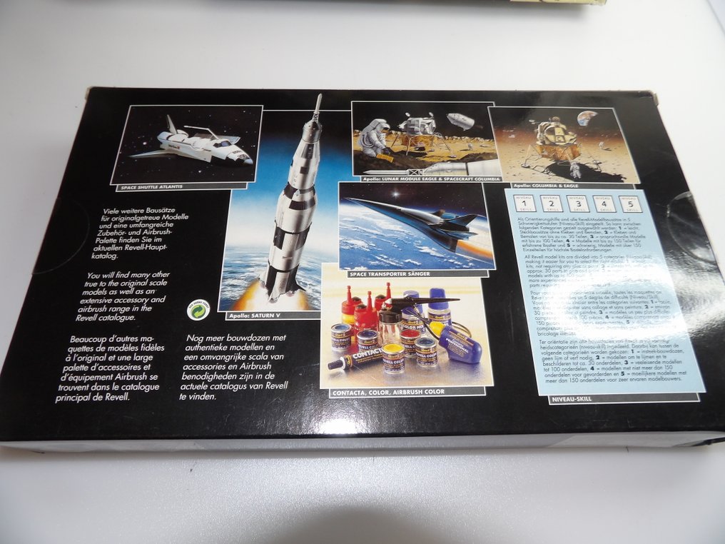 Revell - Samlesæt (2) Samtidskunst - Apollo Lunar Module Eagle nr. 04828, Apollo: Columbia & Eagle nr. 04806 #4.3