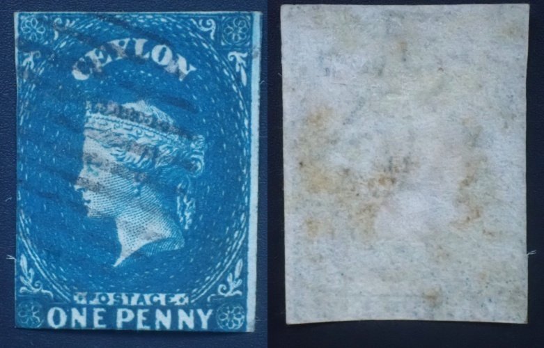 锡兰 1857/1870 - 斯里兰卡维多利亚女王第一时期八枚邮票套装 - Stanley Gibbons 2-34 #1.0