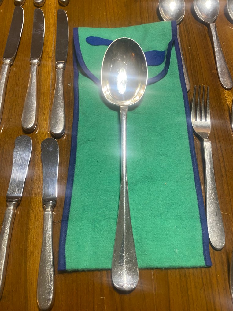 Sambonet - Σετ μαχαιροπίρουνων για 12 (49) - Επάργυρο #1.0