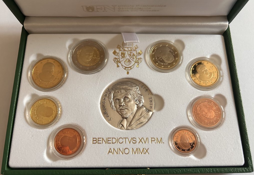 Watykan. Proof Set / Coincards 2010 (2 items) (Bez ceny minimalnej
) #1.0