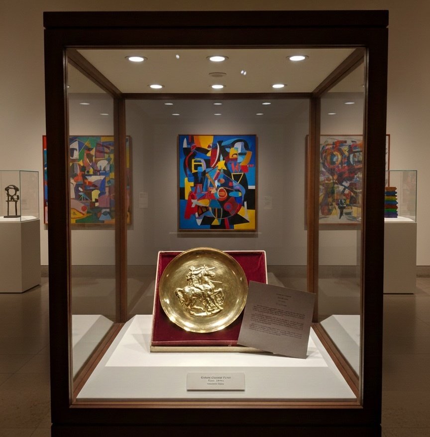 Salvador Dali (1904-1989) - 雕塑, Unicorn Dyonisiaque - 20 cm - 镀金, 银 - 1971 #3.2