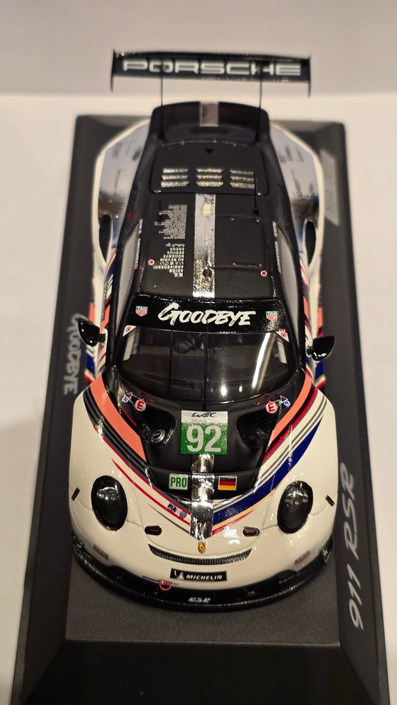 Spark 1:43 - Modellbil - Porsche 911 RSR - Limted Edition SPARK - Limited Edition SPARK #3.2