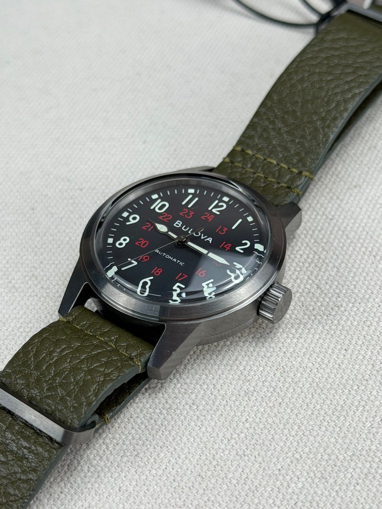 Bulova - Hack Black red Automatic - Nincs minimálár - 98A255 - Férfi - 2020+  #4.3