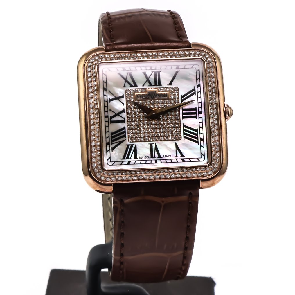 GEOVANI - Swiss Diamond Watch - GOB502-RL-D-7 - Ingen reservasjonspris - Unisex - 2010-2020  #1.0